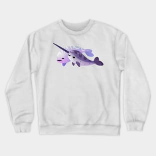 Beluga and Narwhal Crewneck Sweatshirt